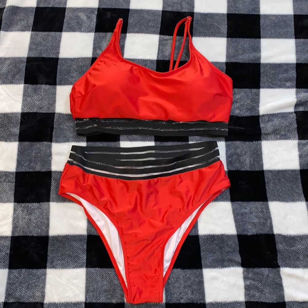High waisted Shein bikini